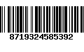 Código de Barras 8719324585392