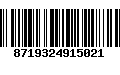 Código de Barras 8719324915021