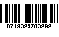 Código de Barras 8719325783292