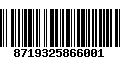 Código de Barras 8719325866001