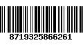 Código de Barras 8719325866261