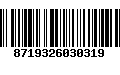 Código de Barras 8719326030319