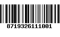 Código de Barras 8719326111001