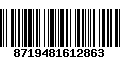 Código de Barras 8719481612863