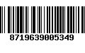 Código de Barras 8719639005349