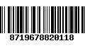 Código de Barras 8719678820118