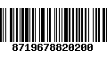 Código de Barras 8719678820200