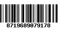 Código de Barras 8719689079178