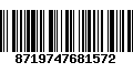 Código de Barras 8719747681572