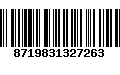 Código de Barras 8719831327263