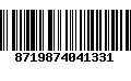 Código de Barras 8719874041331