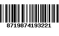 Código de Barras 8719874193221