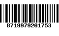 Código de Barras 8719979201753