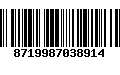 Código de Barras 8719987038914