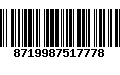 Código de Barras 8719987517778