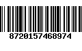 Código de Barras 8720157468974