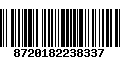 Código de Barras 8720182238337