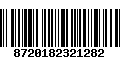 Código de Barras 8720182321282