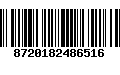 Código de Barras 8720182486516