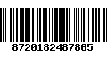 Código de Barras 8720182487865