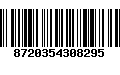 Código de Barras 8720354308295
