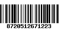 Código de Barras 8720512671223