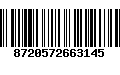 Código de Barras 8720572663145