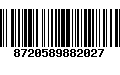 Código de Barras 8720589882027