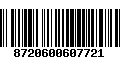 Código de Barras 8720600607721