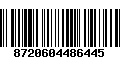 Código de Barras 8720604486445