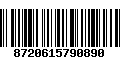 Código de Barras 8720615790890