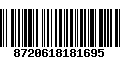 Código de Barras 8720618181695