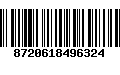Código de Barras 8720618496324
