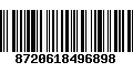 Código de Barras 8720618496898