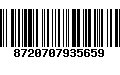 Código de Barras 8720707935659