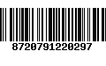 Código de Barras 8720791220297