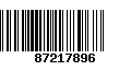 Código de Barras 87217896