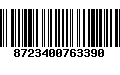 Código de Barras 8723400763390