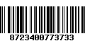 Código de Barras 8723400773733