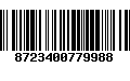 Código de Barras 8723400779988