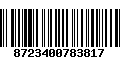 Código de Barras 8723400783817