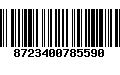 Código de Barras 8723400785590