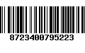 Código de Barras 8723400795223