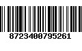 Código de Barras 8723400795261