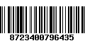Código de Barras 8723400796435