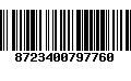 Código de Barras 8723400797760