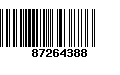 Código de Barras 87264388