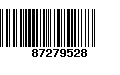 Código de Barras 87279528