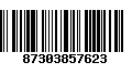 Código de Barras 87303857623