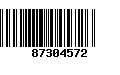 Código de Barras 87304572